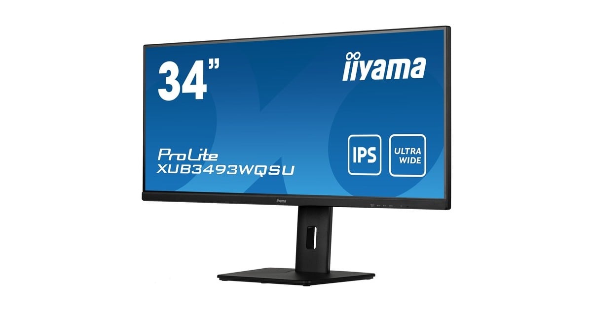 Iiyama Prolite Xub Wqsu B Led Monitor Cm Zoll Schwarz