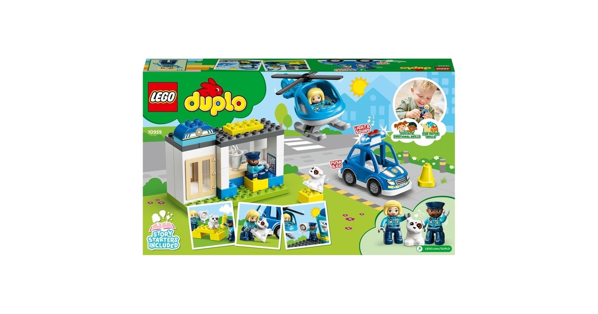 LEGO 10959 DUPLO Polizeistation Mit Hubschrauber Und Polizeiauto