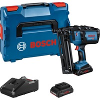Bosch Akku-Holznagler GNH 18V-64 Professional, 18Volt blau/schwarz, 2x Akku ProCORE18V 4,0Ah, in L-BOXX