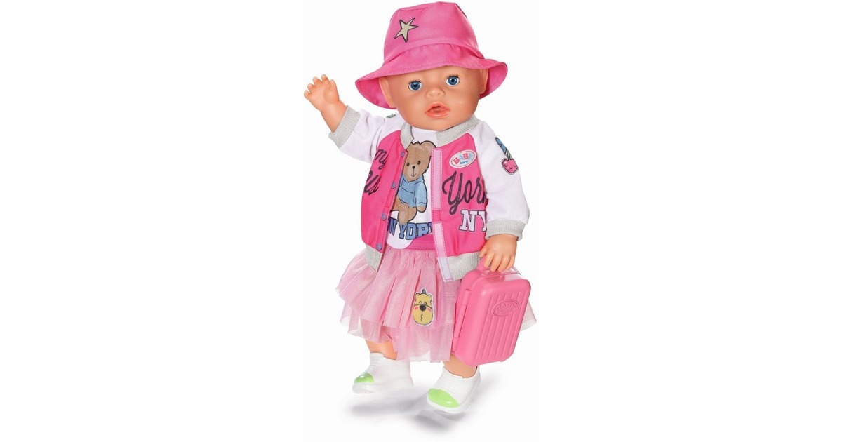 ZAPF Creation BABY born Deluxe Reiseoutfit 43cm Puppenzubehor