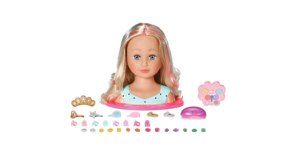 ZAPF Creation BABY born Sister Styling Head Princess Schmink und Frisierkopf