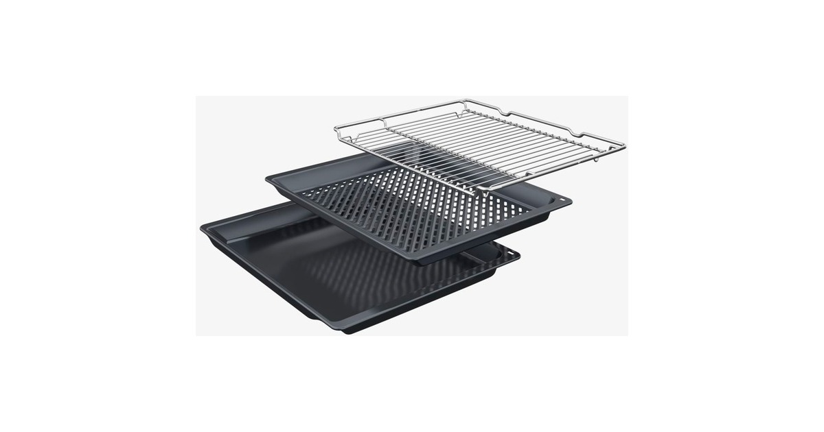 Bosch Home HBG7221B2 Serie 8, Backofen schwarz, 60 cm, Home Connect