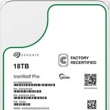 Seagate IronWolf Pro NAS 18 TB Generalüberholt, Festplatte SATA 6 Gb/s, 3,5"