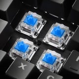 Sharkoon SKILLER SGK30, Gaming-Tastatur schwarz, ES-Layout, Huano Blue