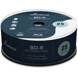 MediaRange BD-R 25 GB, Blu-ray-Rohlinge 6-fach, 25 Stück