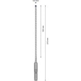 Bosch Expert Hammerbohrer SDS-plus-7X, Ø 5mm Arbeitslänge 150mm