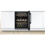 Bosch KUW21AHG0 Serie 6, Weinkühlschrank schwarz, 2 Temperaturzonen