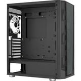 Aerocool Prism ARGB, Tower-Gehäuse schwarz, Tempered Glass