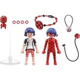 PLAYMOBIL 71336 Miraculous: Marinette & Ladybug, Konstruktionsspielzeug 