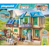 PLAYMOBIL 71351 Horses of Waterfall - Waterfall Ranch, Konstruktionsspielzeug 