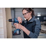 Bosch Akku-Schlagbohrschrauber GSB 18V-90 C Professional, 18Volt blau/schwarz, 2x Li-Ionen Akku 5,0Ah, in L-BOXX