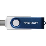 Patriot Xporter X550 64GB, USB-Stick blau/weiß, USB-A und USB-C 3.2 Gen 1