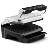 Tefal OptiGrill Elite GC750D, Kontaktgrill edelstahl/schwarz, 2.000 Watt