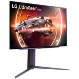 LG UltraGear 27GS95QX-B.AEU, Gaming-Monitor 67.3 cm (26.5 Zoll), schwarz, QHD, OLED, NVIDIA G-SYNC kompatibel, AMD FreeSync Premium Pro, 240Hz Panel