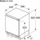 Neff KU1212FE0 N 50, Vollraumkühlschrank 