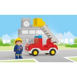 PLAYMOBIL 71683 Junior: Feuerwehrleiterfahrzeug, Konstruktionsspielzeug 