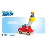 PLAYMOBIL 71683 Junior: Feuerwehrleiterfahrzeug, Konstruktionsspielzeug 