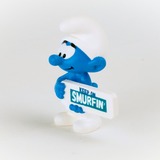 Schleich Die Schlümpfe Schlumpf Smurfin Schild, Spielfigur 