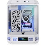 Thermaltake The Tower 600 , Tower-Gehäuse weiß, Tempered Glass x 3