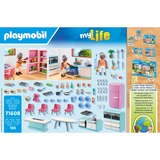 PLAYMOBIL 71608 My Life Küche mit Essplatz, Konstruktionsspielzeug 