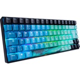 Sharkoon SKILLER SGK50 S3 Ultimate, Set türkis/blau, DE-Layout, Gateron G Pro 3.0 Yellow