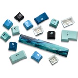 Sharkoon SKILLER SGK50 S3 Ultimate, Set türkis/blau, DE-Layout, Gateron G Pro 3.0 Yellow