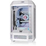 Thermaltake The Tower 250 , Tower-Gehäuse weiß, Tempered Glass