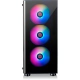 Thermaltake V200 TG RGB, Tower-Gehäuse schwarz, Tempered Glass