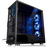 Thermaltake V200 TG RGB, Tower-Gehäuse schwarz, Tempered Glass