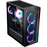 Cooler Master CM510, Gaming-PC schwarz/transparent, Windows 11 Home 64-Bit