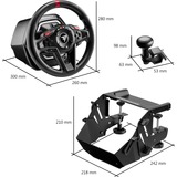 Thrustmaster T128 SimTask Pack, Lenkrad schwarz, für PC & Xbox