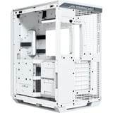 APNX V1-W-WT-v1, Tower-Gehäuse weiß/holz, Tempered Glass x 2