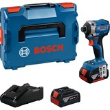 Bosch Akku-Schlagschrauber GDR 18V-215 Professional, 18Volt blau, 2x Li-Ionen Akku 4,0Ah, in L-BOXX