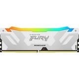 Kingston FURY DIMM 32 GB DDR5-6400, Arbeitsspeicher weiß, KF564C32RWA-32, Renegade RGB XMP, INTEL XMP