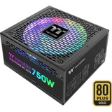 Thermaltake Toughpower GF2 ARGB 750W, PC-Netzteil schwarz, 4x PCIe, Kabel-Management, 750 Watt