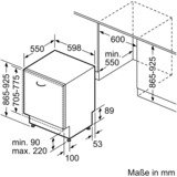 Neff S255ECX06E, Spülmaschine 