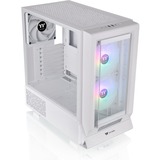 Thermaltake Ceres 350 MX , Tower-Gehäuse weiß, Tempered Glass x 2