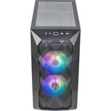 Cooler Master MasterBox TD300 Mesh, Tower-Gehäuse schwarz, Tempered Glass