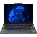 Lenovo ThinkPad E16 G2 (21MA000HGE), Notebook schwarz, Windows 11 Pro 64-Bit, 40.6 cm (16 Zoll) & 60 Hz Display, 256 GB SSD