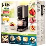 Ninja CREAMi Eismaschine NC300EU schwarz/silber, für 1.400ml Eiscreme, 800 Watt