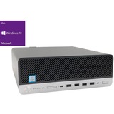 HP ProDesk 600 G3 SFF Generalüberholt, PC-System schwarz/silber, Windows 10 Pro 64-Bit