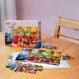 Ravensburger Feel Well & Puzzle - Musikalische Jahreszeiten 100 Teile