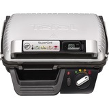 Tefal Kontaktgrill SuperGrill Timer GC451B12 silber, 2.000 Watt