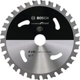 Bosch Kreissägeblatt Standard for Steel, Ø 140mm, 30Z Bohrung 20mm, für Akku-Handkreissägen