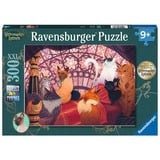 Ravensburger Kinderpuzzle Mitternachtskatzen - Auf der Suche nach dem magischen Halsband 300 Teile