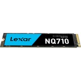 Lexar NQ710 2 TB, SSD schwarz/blau, PCIe 4.0 x4, NVMe 1.4, M.2 2280