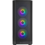 SilverStone FARA 514X, Tower-Gehäuse schwarz, Tempered Glass