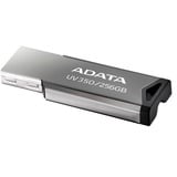 ADATA UV350 256 GB, USB-Stick silber/metall, USB-A 3.2 Gen 1, Retail