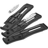 Wera Bicycle Set 15, 5-teilig, Schraubenschlüssel schwarz, Reifenheber + Bit = Schraubwerkzeug