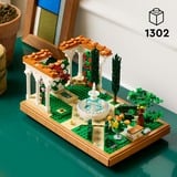 LEGO 10359 Icons Springbrunnengarten, Konstruktionsspielzeug 